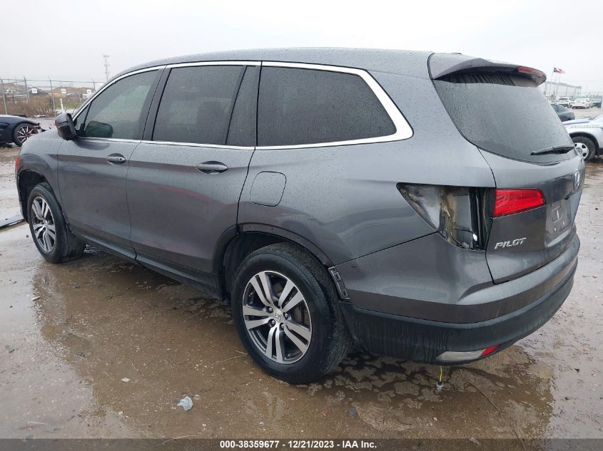 2016 HONDA PILOT EXL - 5FNYF5H56GB055353