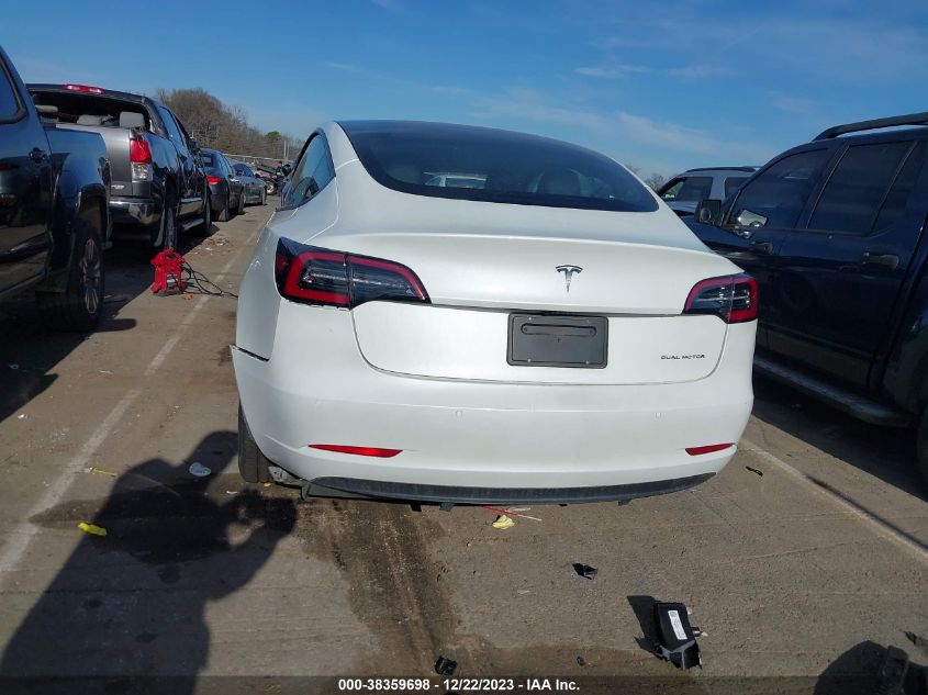 2022 TESLA MODEL 3 - 5YJ3E1EB8NF259519