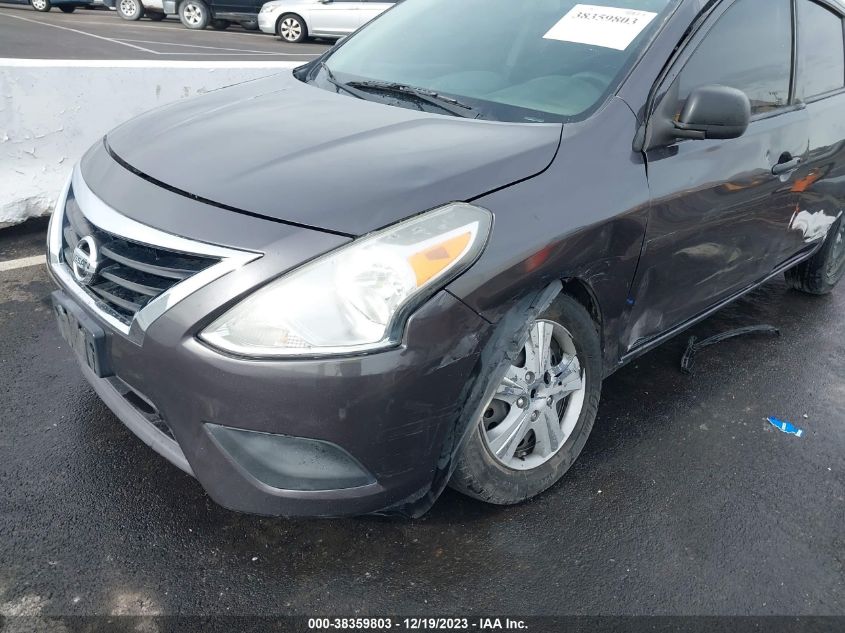 2015 NISSAN VERSA 1.6 S - 3N1CN7AP5FL840096