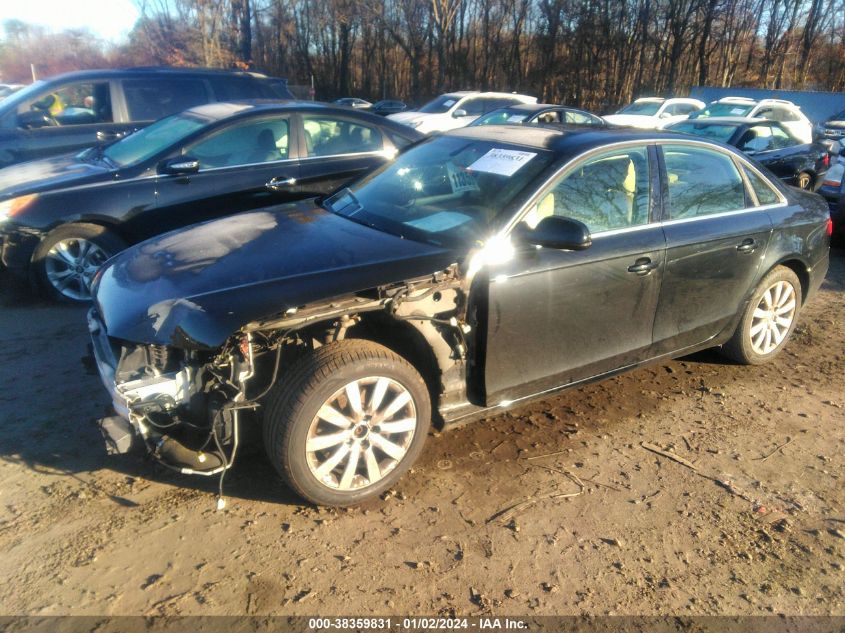 2013 AUDI A4 2.0T PREMIUM - WAUAFAFL0DA069519