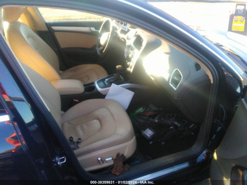 2013 AUDI A4 2.0T PREMIUM - WAUAFAFL0DA069519