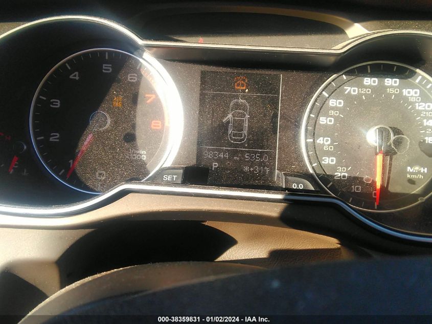 2013 AUDI A4 2.0T PREMIUM - WAUAFAFL0DA069519