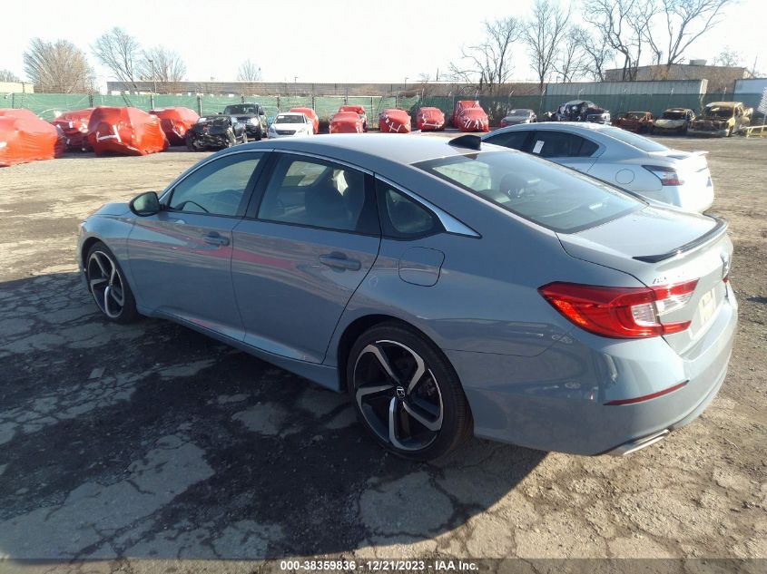 2021 HONDA ACCORD SPORT - 1HGCV1F3XMA074761