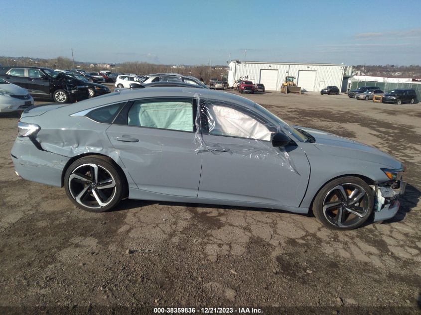 2021 HONDA ACCORD SPORT - 1HGCV1F3XMA074761