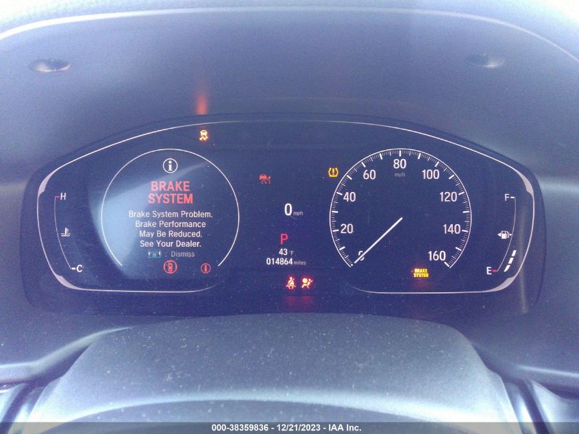 2021 HONDA ACCORD SPORT - 1HGCV1F3XMA074761