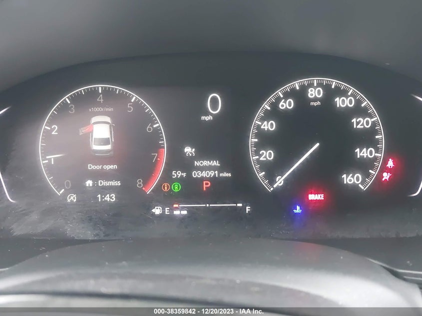 VIN 2HGFE2F55PH526321 2023 HONDA CIVIC SPORT