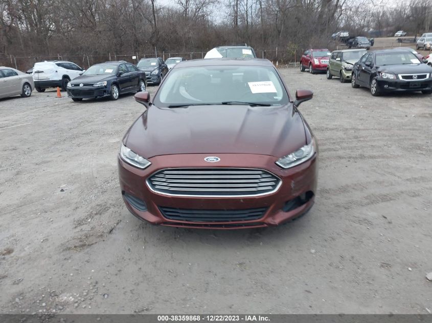 2016 FORD FUSION S - 3FA6P0G75GR264095