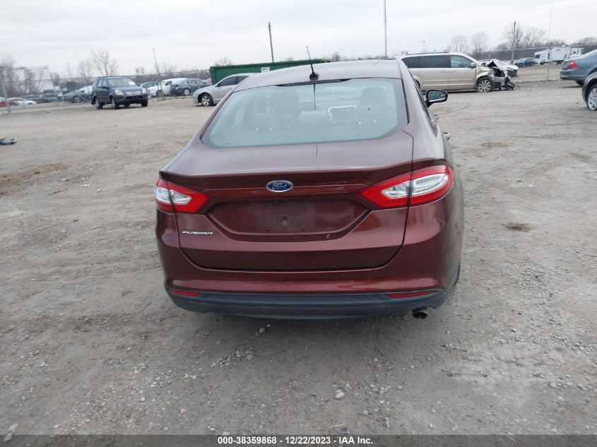 2016 FORD FUSION S - 3FA6P0G75GR264095