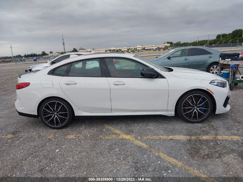 2021 BMW M235I GRAN COUPE XDRIVE WBA13AL07M7G76570