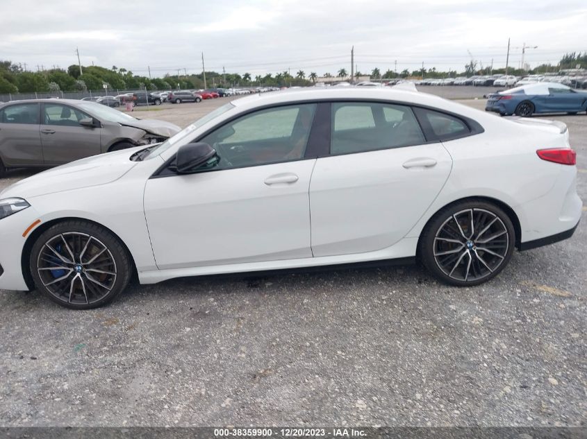 2021 BMW M235I GRAN COUPE XDRIVE - WBA13AL07M7G76570