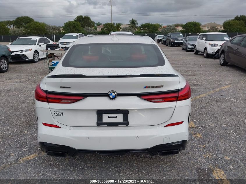 2021 BMW M235I GRAN COUPE XDRIVE WBA13AL07M7G76570
