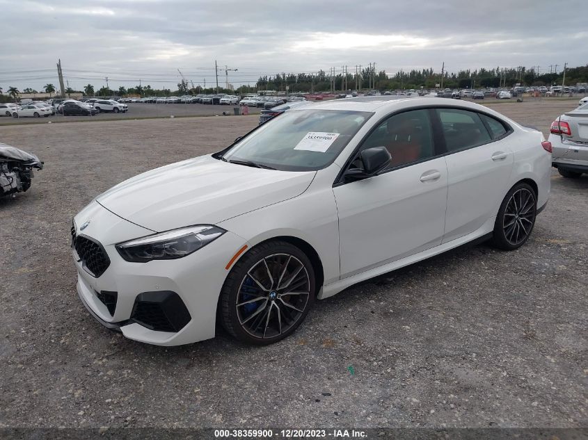 2021 BMW M235I GRAN COUPE XDRIVE WBA13AL07M7G76570