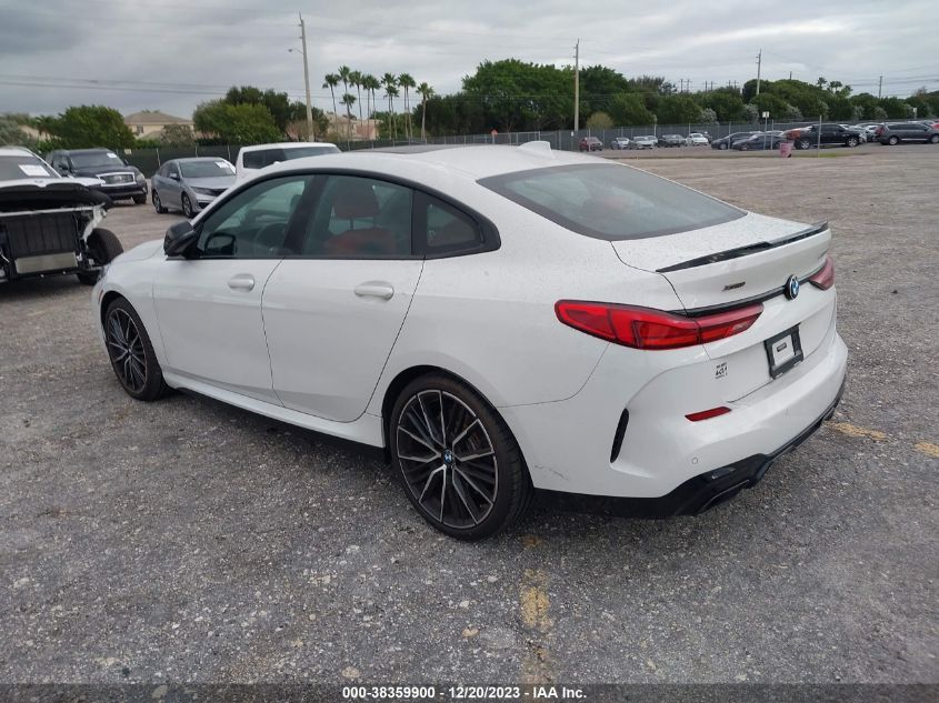 2021 BMW M235I GRAN COUPE XDRIVE WBA13AL07M7G76570