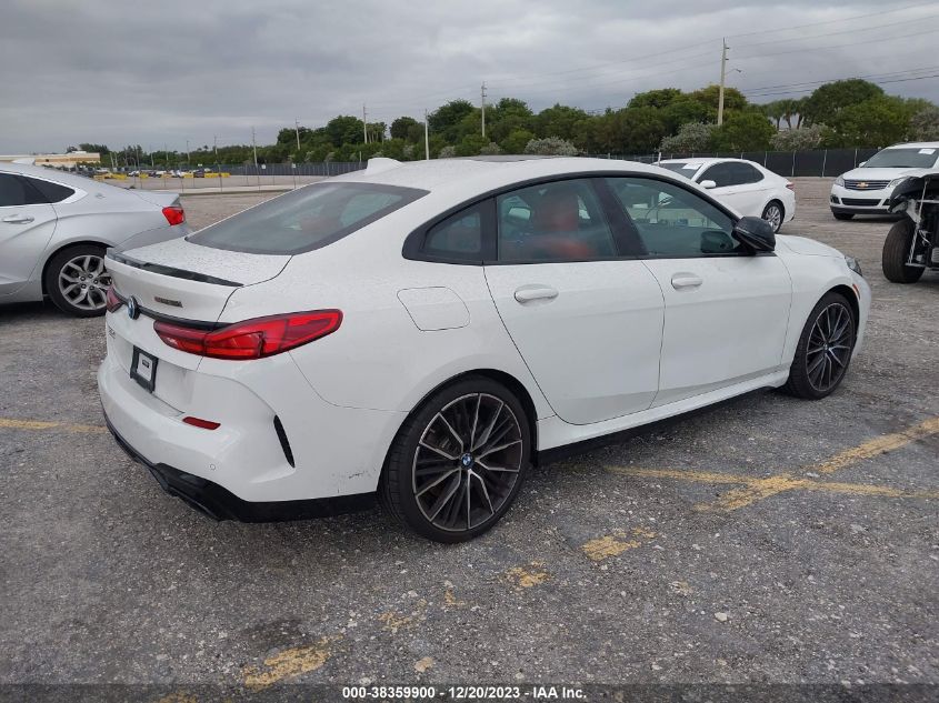 2021 BMW M235I GRAN COUPE XDRIVE WBA13AL07M7G76570
