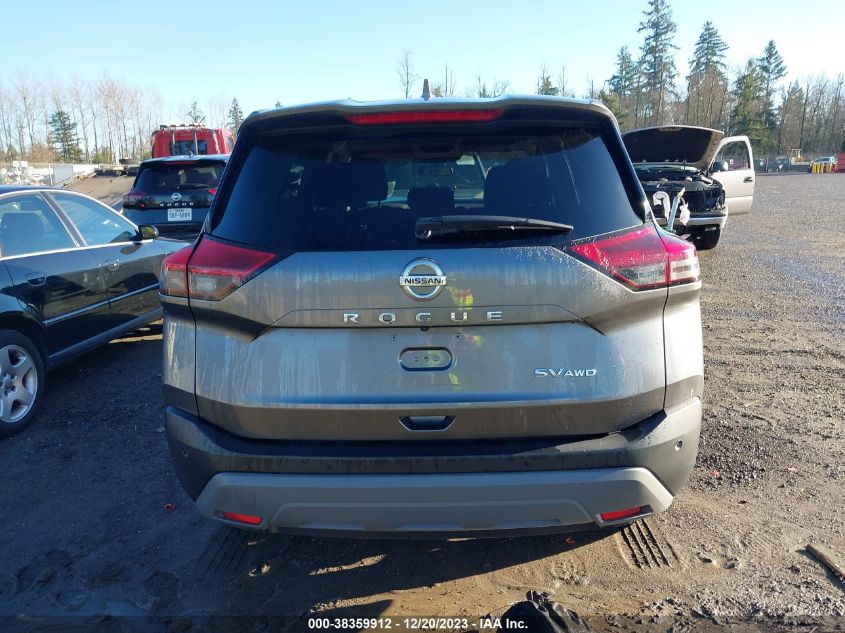 2021 NISSAN ROGUE SV INTELLIGENT AWD - 5N1AT3BB5MC741076