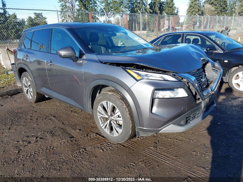 2021 NISSAN ROGUE SV INTELLIGENT AWD - 5N1AT3BB5MC741076