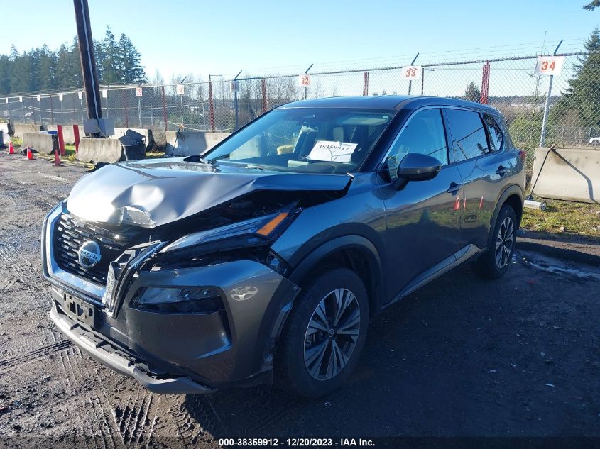 2021 NISSAN ROGUE SV INTELLIGENT AWD - 5N1AT3BB5MC741076