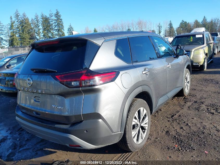 2021 NISSAN ROGUE SV INTELLIGENT AWD - 5N1AT3BB5MC741076