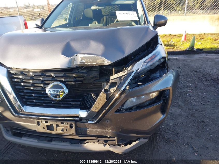 2021 NISSAN ROGUE SV INTELLIGENT AWD - 5N1AT3BB5MC741076