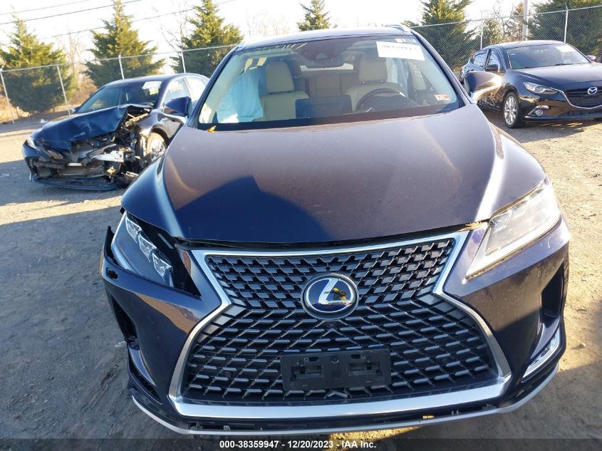 2021 LEXUS RX 450H - 2T2JGMDA6MC069860
