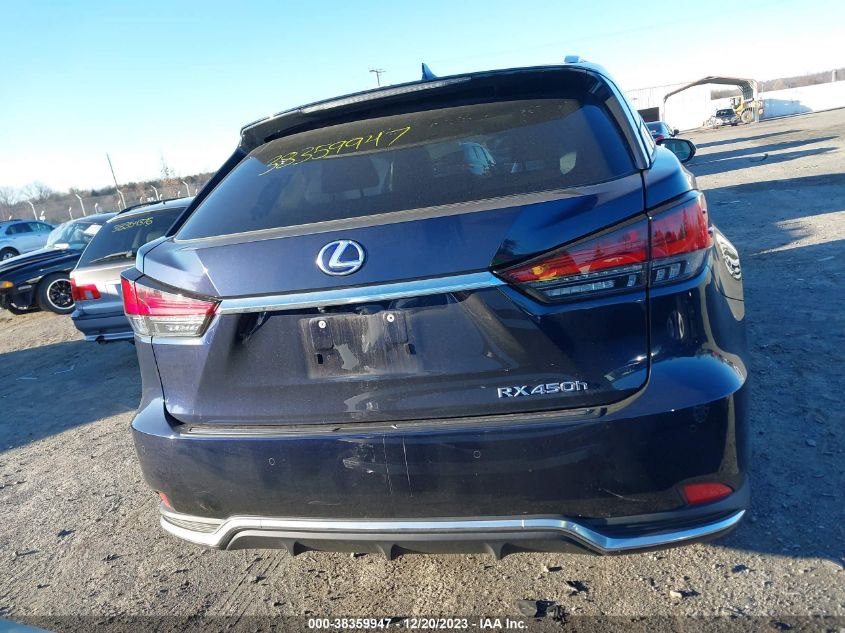 2021 LEXUS RX 450H - 2T2JGMDA6MC069860