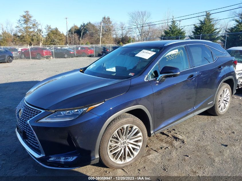 2021 LEXUS RX 450H - 2T2JGMDA6MC069860