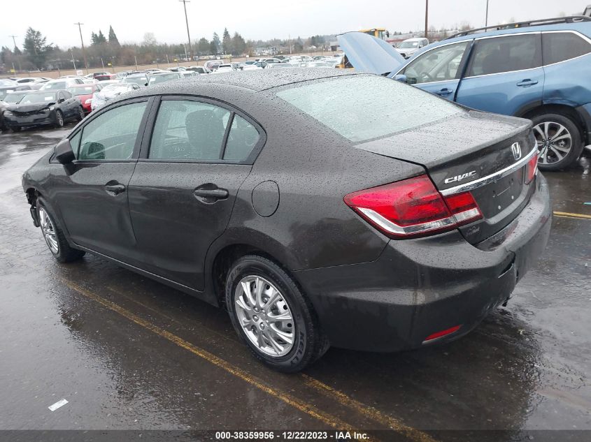 2013 HONDA CIVIC LX - 2HGFB2F52DH513918
