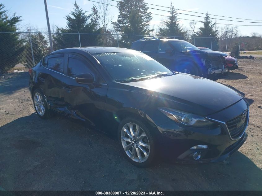 2015 MAZDA MAZDA3 S GRAND TOURING - JM1BM1W38F1265076