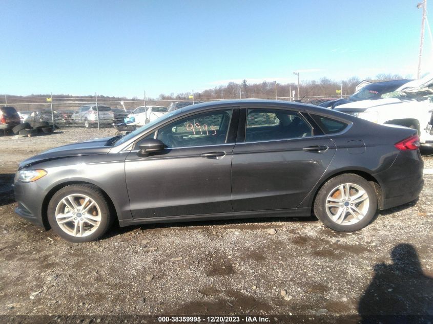 2018 FORD FUSION SE - 3FA6P0H70JR242656