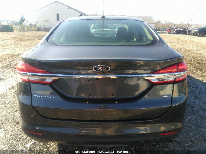 2018 FORD FUSION SE - 3FA6P0H70JR242656