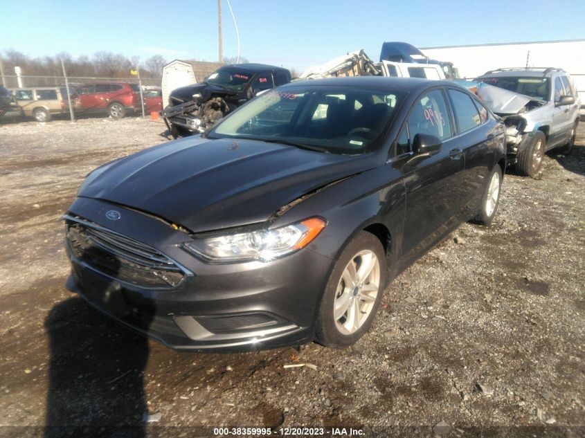 2018 FORD FUSION SE - 3FA6P0H70JR242656