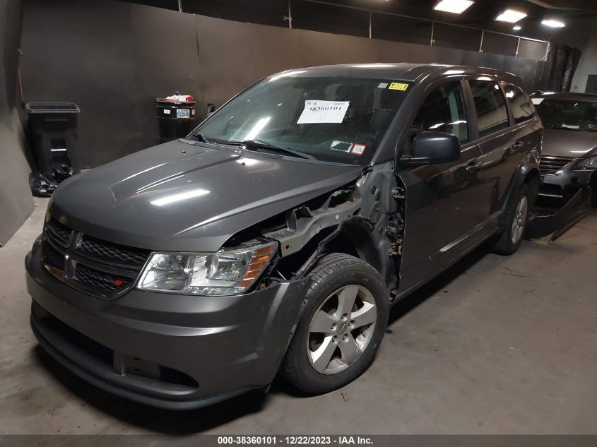 2013 DODGE JOURNEY SE - 3C4PDCAB0DT533396