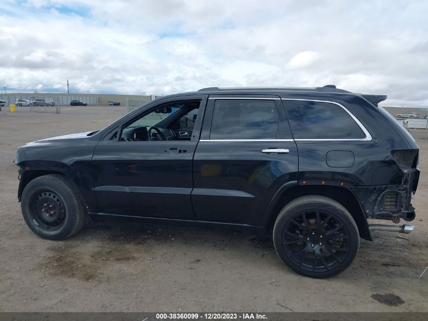 2014 JEEP GRAND CHEROKEE OVERLAND - 1C4RJECT3EC213571