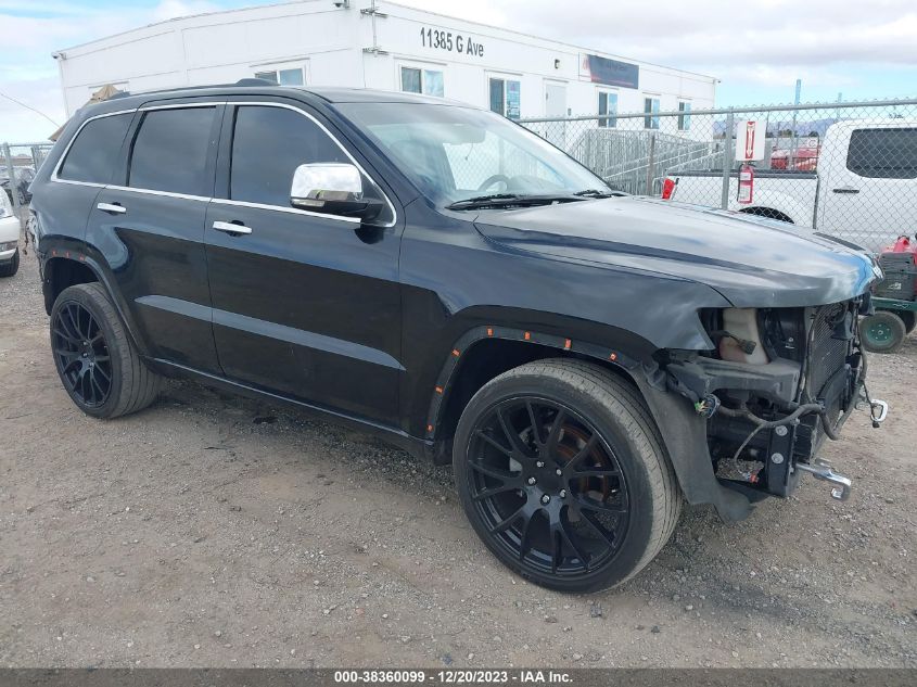 2014 JEEP GRAND CHEROKEE OVERLAND - 1C4RJECT3EC213571