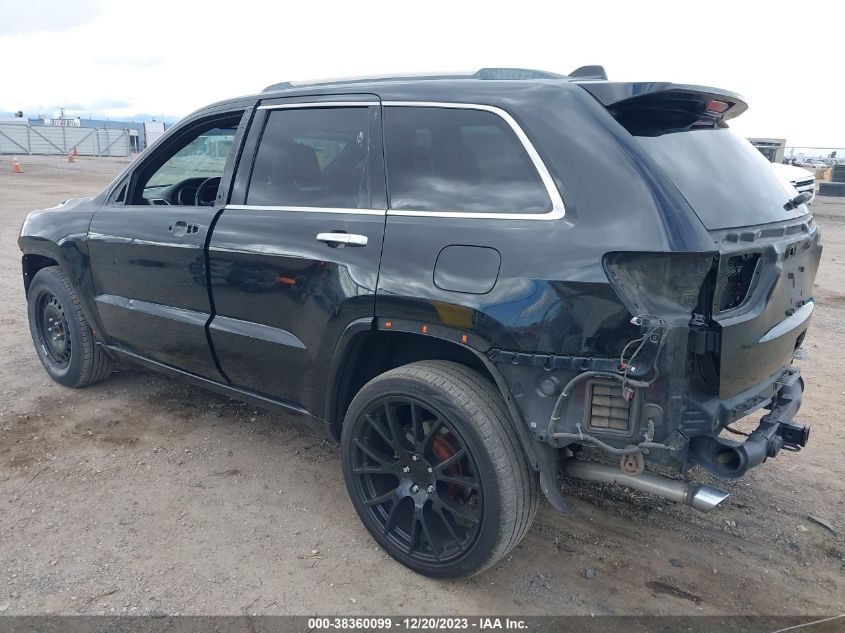 2014 JEEP GRAND CHEROKEE OVERLAND - 1C4RJECT3EC213571