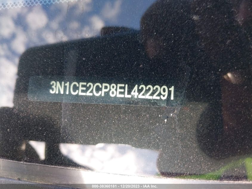 2014 NISSAN VERSA NOTE S/S PLUS/SV/SL - 3N1CE2CP8EL422291