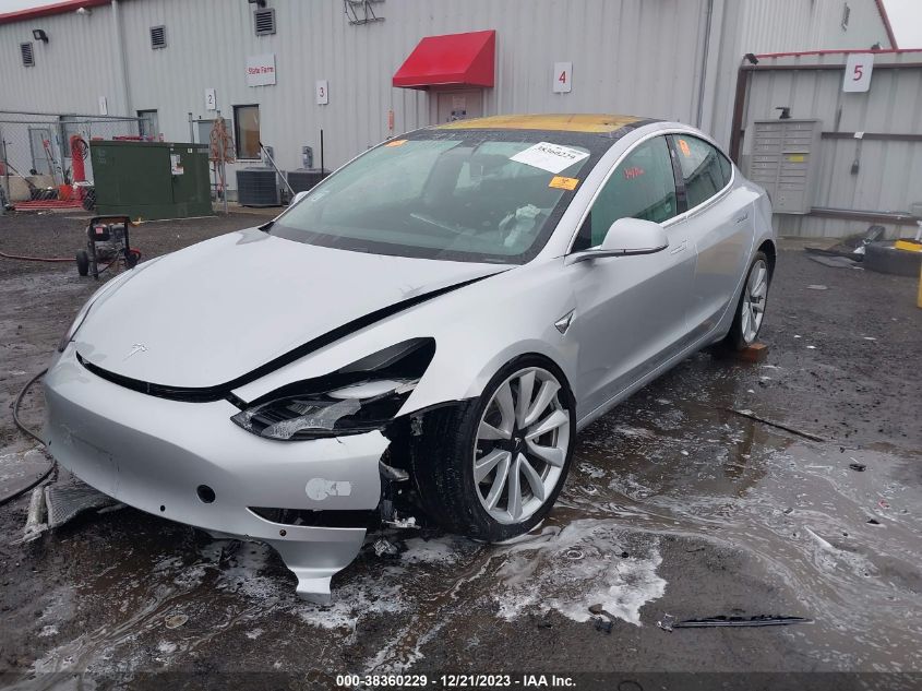 2018 TESLA MODEL 3 LONG RANGE/MID RANGE - 5YJ3E1EA5JF015344