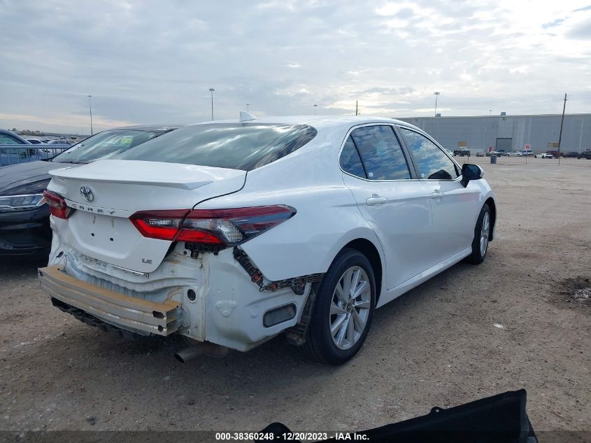 2022 TOYOTA CAMRY LE - 4T1C11AK1NU050546