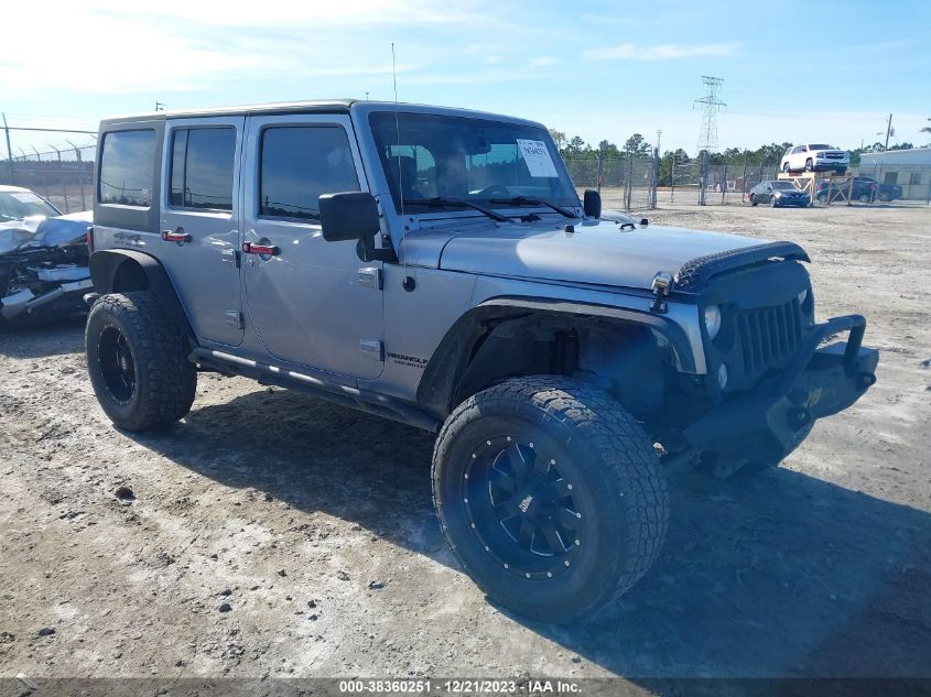 2015 JEEP WRANGLER UNLIMITED SPORT - 1C4HJWDG4FL564509