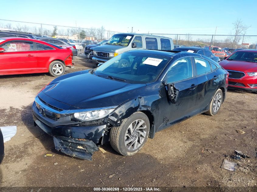 2018 HONDA CIVIC EX - 19XFC2F71JE011566