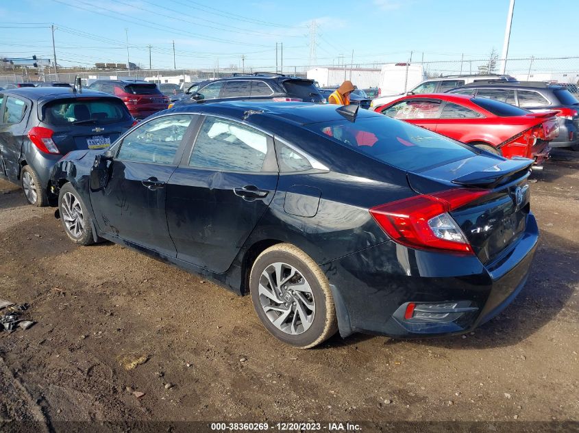 2018 HONDA CIVIC EX - 19XFC2F71JE011566
