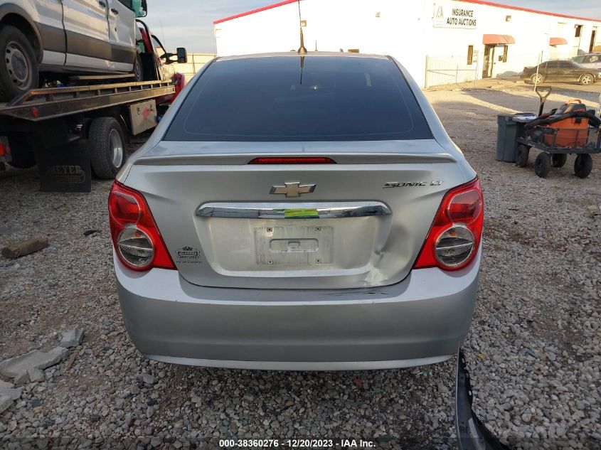 2014 CHEVROLET SONIC LT AUTO - 1G1JC5SH0E4218573