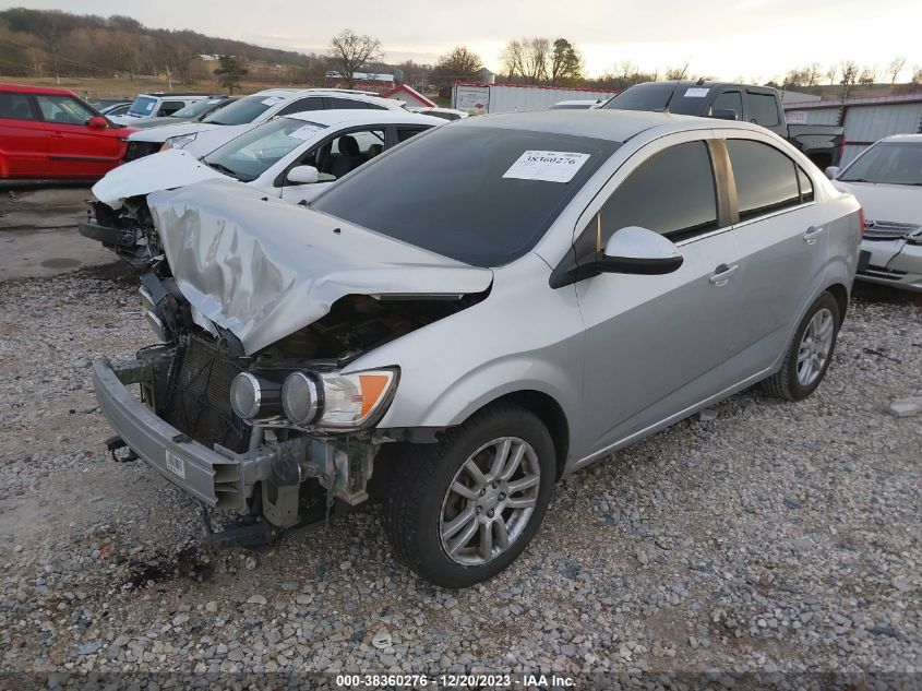 2014 CHEVROLET SONIC LT AUTO - 1G1JC5SH0E4218573