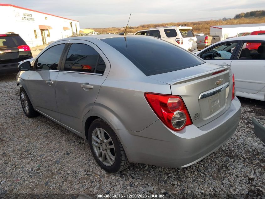 2014 CHEVROLET SONIC LT AUTO - 1G1JC5SH0E4218573