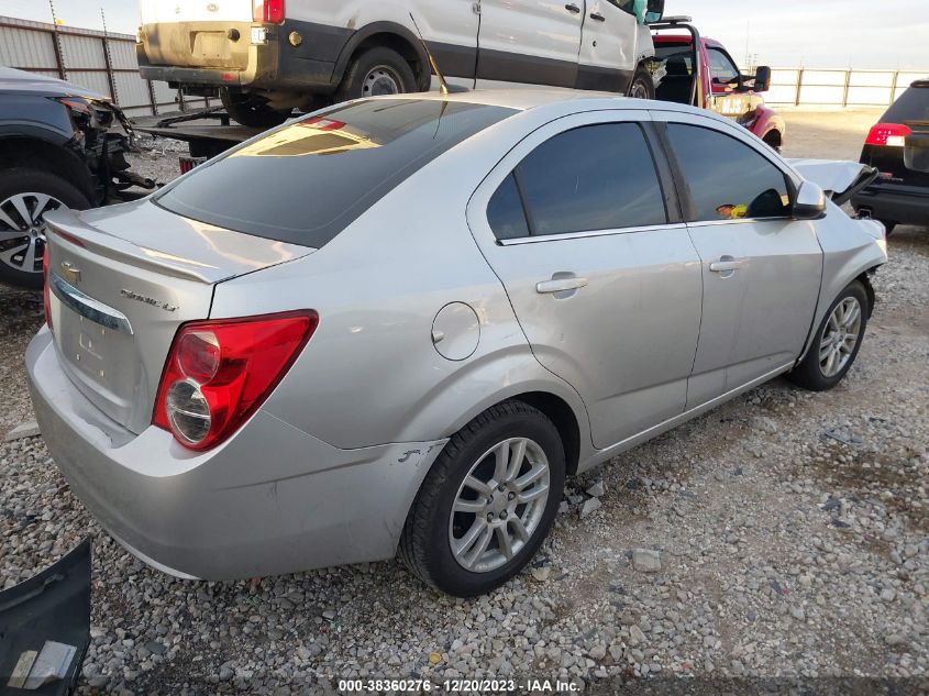 2014 CHEVROLET SONIC LT AUTO - 1G1JC5SH0E4218573