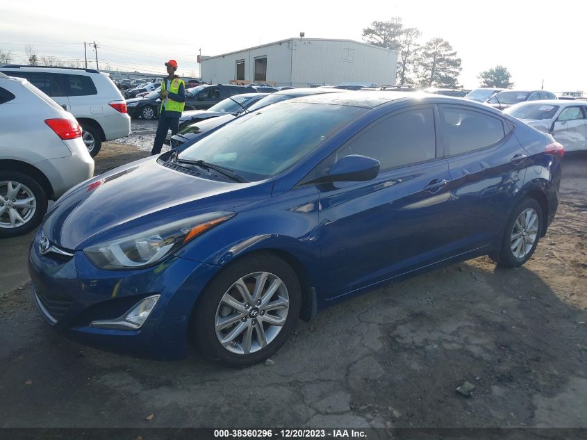 2016 HYUNDAI ELANTRA SE - 5NPDH4AE9GH656528