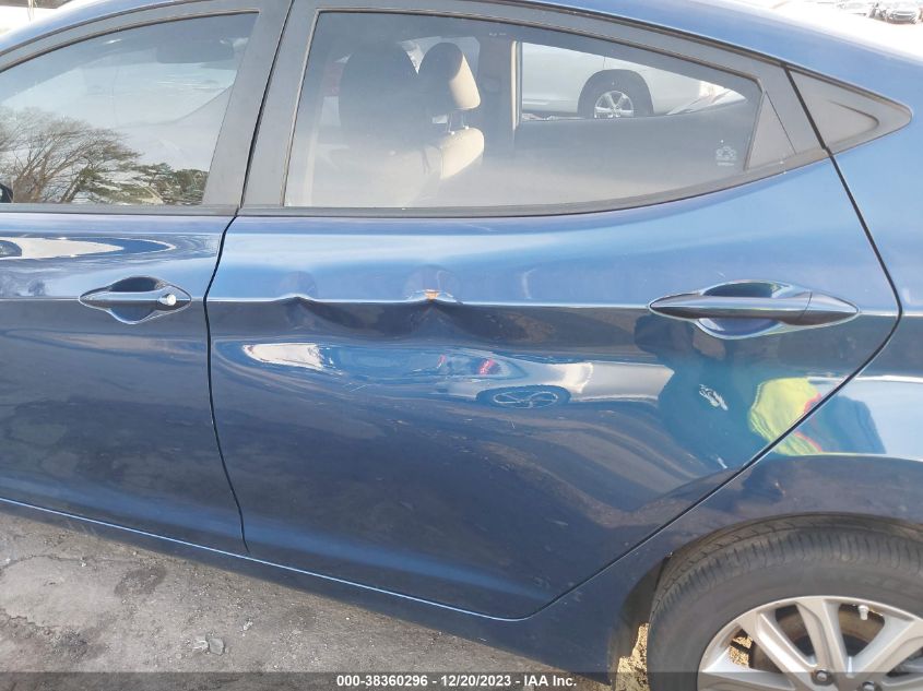 2016 HYUNDAI ELANTRA SE - 5NPDH4AE9GH656528