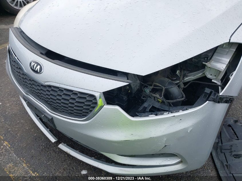 2016 KIA FORTE LX - KNAFK4A61G5587608