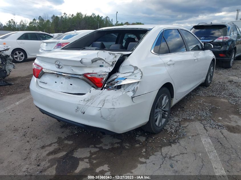 2015 TOYOTA CAMRY LE/SE/XLE/XSE - 4T1BF1FK2F4106596