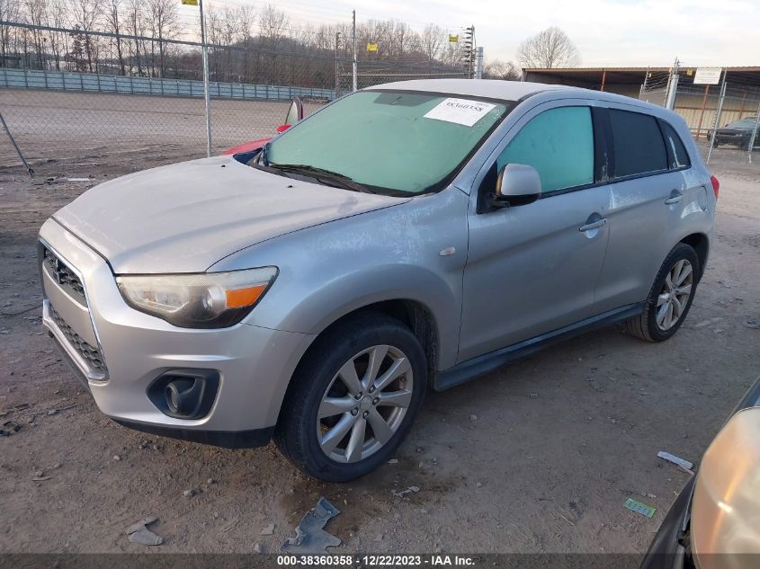 2013 MITSUBISHI OUTLANDER SPORT ES - 4A4AP3AU7DE017656